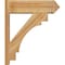 Ekena Millwork Merced Rough Sawn Arts and Crafts Outlooker, Western Red Cedar, 8"W x 26"D x 30"H OUT08X26X30MRC03RWR - alternate 4